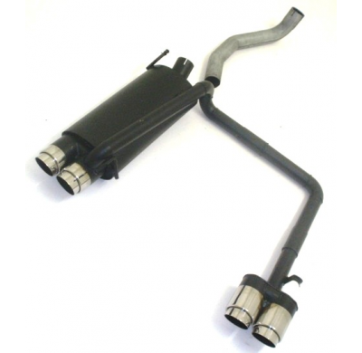 Escape Trasero Con Salida De Escape Izquierdo Y Derecho Friedrich Vw Polo 6n / 6n2  Año: 94-2001 Hatchback  1.0l 37kw / 1.1l 33k