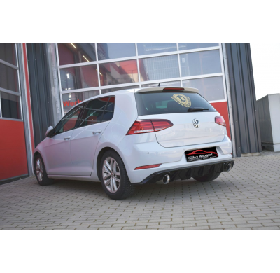 Escape Trasero Con Salida De Escape Izquierdo Y Derecho Friedrich Vw Golf Vii  Año: 03/2017- 2wd  1.6l Tdi 85kw