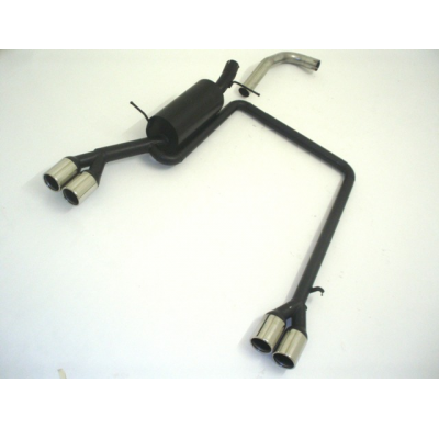 Escape Trasero Con Salida De Escape Izquierdo Y Derecho Friedrich Skoda Fabia 6y  Año: 99-2007 Combi  1.2l 47kw / 1.4l 50kw / 1.