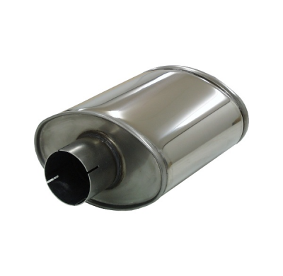 3 "Silenciador Universal" Turbotight " Friedrich Longitud: 250 Mm / Diámetro: 220/140 Mm Ovalado