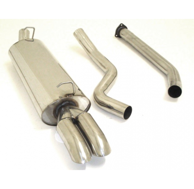 Sistema De Catback Racing De 63,5 Mm Friedrich Opel Vectra a  Año: 88-95 Hatchback  1.6l 52/55kw / 1.8l 66kw / 2.0l 85/95kw / 2.