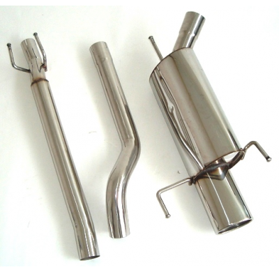 Sistema De Catback Racing De 63,5 Mm Friedrich Opel Corsa B  Año: 93-2000  1.0l 12v 40kw / 1.2l 33/48kw / 1.4l 44/60kw / 1.4l 16