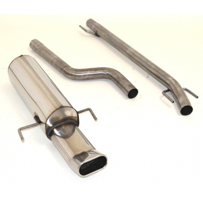 Sistema De Catback Racing De 63,5 Mm Friedrich Opel Astra H 5-Puertas  Desde Año: 2003  1.3l Cdti 66kw / 1.4l 55/66kw / 1.6l 77/