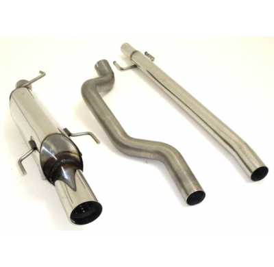 Sistema De Catback Racing De 63,5 Mm Friedrich Opel Meriva a  Año: 2003-2010  1.3l Cdti 55 Kw / 1.4l 16v 66kw / 1.6l 64kw / 1.6l