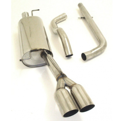 Sistema De Catback Racing De 63,5 Mm Friedrich Skoda Octavia Rs 1u  Año: 97-2004 Sedan & Combi  1.8l Turbo 132kw