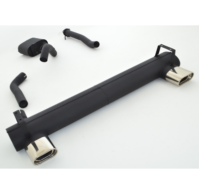 Sistema De Catback De 63,5 Mm Con Salida De Escape Izquierdo Y Derecho Friedrich Opel Calibra  Año: 90-97 (No Automatico)  2.0l