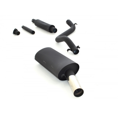 Sistema De Catback De 63,5 Mm Friedrich Vw Golf I & Cabrio  Año: 74-83 / Hatchback & Convertible 1.1l 37kw / 1.3l 44kw / 1.5l 51