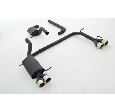 Sistema De Catback De 63,5 Mm Con Salida De Escape Izquierdo Y Derecho Friedrich Vw Passat Cc  Desde Año: 2008 (2wd)  1.4l Tsi 1