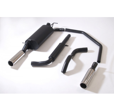 Sistema De Catback De 63,5 Mm Con Salida De Escape Izquierdo Y Derecho Friedrich Vw Bora  Año: 98-2004 Sedan & Variant (2wd)  1.