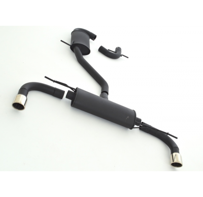 Sistema De Catback De 63,5 Mm Con Salida De Escape Izquierdo Y Derecho Friedrich Vw Golf Vi  Año: 10/2008-2012 2wd  1.2l Tsi 63/