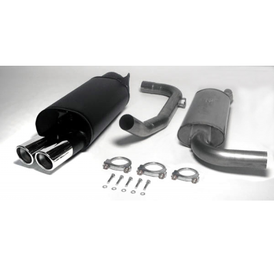 Sistema De Catback De 63,5 Mm Friedrich Volvo S40 / V40  Año: 96-2000 (Phase I) Sedan & Kombi  1.9l 16v Turbo (T4) 147kw / 2.0l