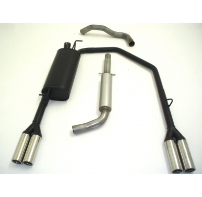 Sistema De Catback De 63,5 Mm Con Salida De Escape Izquierdo Y Derecho Friedrich Skoda Octavia 1u  Año: 97-2004 Sedan & Combi (N