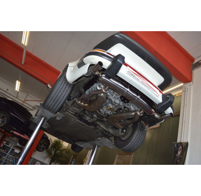 Escape Trasero Con Salida De Escape Izquierdo Y Derecho Friedrich Porsche 911  Año: 63- 08/73 F-Modell  /  Año: 74 G-Modell  2.0