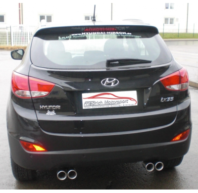 Escape Trasero Con Salida De Escape Izquierdo Y Derecho Friedrich Hyundai Ix35 2wd & Awd  Desde Año: 2010  2.0l 120kw