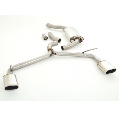 Escape Trasero Con Salida De Escape Izquierdo Y Derecho Friedrich Kia Pro_Ceed (Ed)  Año: 03/2008-02/2013 3-Puertas  1.6l 92/93k