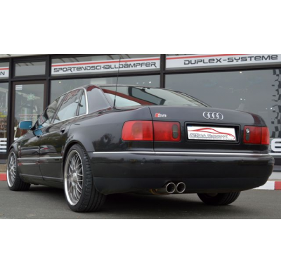 Escape Trasero Friedrich Audi A8 D2  Año: 94-2002 2wd & Quattro  3.7l V8 169/191kw / 4.2l V8 175/180/220/228kw / S8 250kw