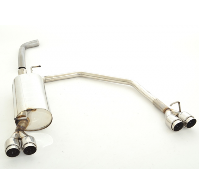 Escape Trasero Con Salida De Escape Izquierdo Y Derecho Friedrich Audi A3 8l 2wd  Año: 96-2003  1.6l 74/75kw / 1.8l 92kw / 1.8l