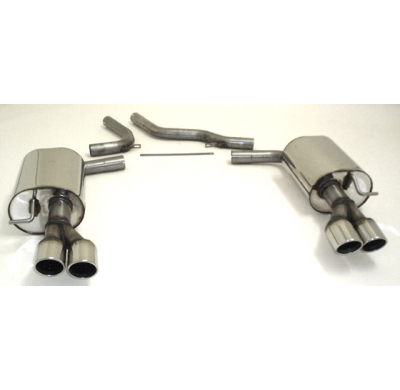 Escape Trasero Con Salida De Escape Izquierdo Y Derecho Friedrich Audi A6 4f 2wd  Año: 05/2004-2011 Sedan & Avant  2.0l Tfsi 125