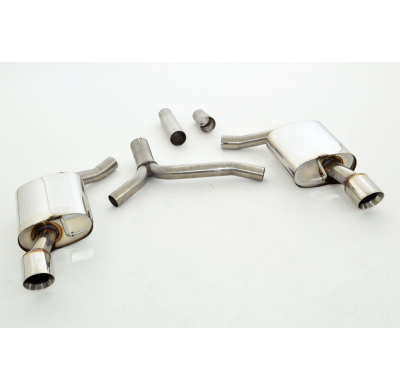 Escape Trasero De 76 Mm Con Salida De Escape Izquierdo Y Derecho Friedrich Audi A5 B8 Sportback 2wd  Año: 09/2009-07/2011  1.8l