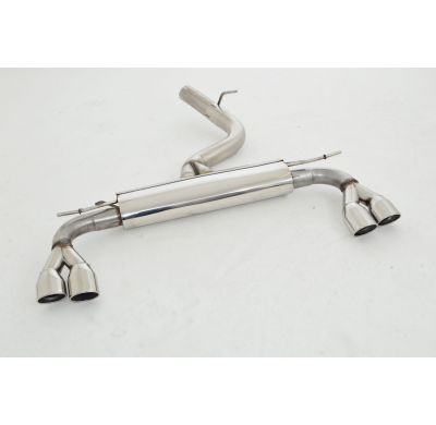 Escape Trasero De 76 Mm Con Salida De Escape Izquierdo Y Derecho Friedrich Audi A3 8v 3-Puertas Quattro  Desde Año: 2012  1.8l T