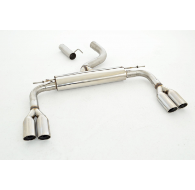 Escape Trasero De 76 Mm Con Salida De Escape Izquierdo Y Derecho Friedrich Audi A3 8v Sedan Quattro  Desde Año: 2013  1.8l Tfsi