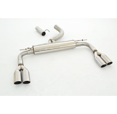 Escape Trasero De 76 Mm Con Salida De Escape Izquierdo Y Derecho Friedrich Audi A3 8v Sedan Quattro  Desde Año: 2013  1.8l Tfsi