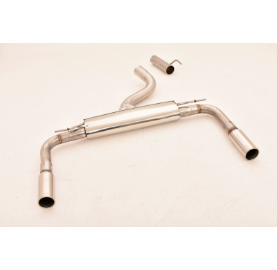 Escape Trasero De 76 Mm Con Salida De Escape Izquierdo Y Derecho Friedrich Audi A3 8v Sedan Quattro  Desde Año: 2013  1.8l Tfsi