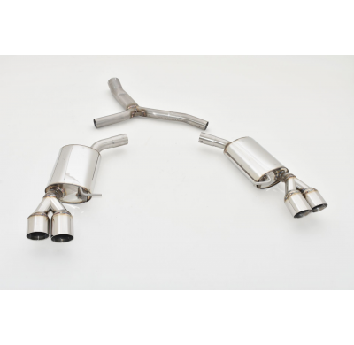 Escape Trasero De 76 Mm Con Salida De Escape Izquierdo Y Derecho Friedrich Audi A4 B9 (B8/8w) Quattro  Año: 08/2015-06/2018 Seda