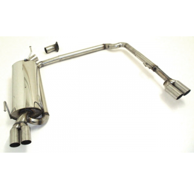 Escape Trasero Con Salida De Escape Izquierdo Y Derecho Friedrich Opel Vectra B  Año: 02/99-2002 Sedan, Hatchback & Caravan / Si