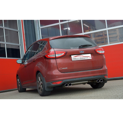 Escape Trasero Con Salida De Escape Izquierdo Y Derecho Friedrich Ford C-Max Dxa  Desde Año: 2010  2.0l Tdci 85/103/110/120kw