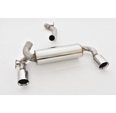 Escape Trasero De 76 Mm Con Salida De Escape Izquierdo Y Derecho Con Control De Aleta Original Friedrich Ford Focus Iii Dyb Rs