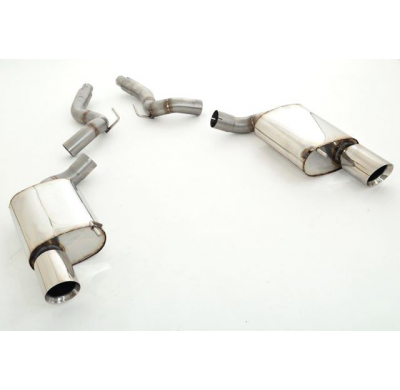 Escape Trasero De 76 Mm Con Salida De Escape Izquierdo Y Derecho Friedrich Ford Mustang Vi Cabrio  Desde Año: 2015  5.0l V8 310k