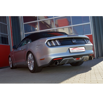 Escape Trasero De 76 Mm Con Salida De Escape Izquierdo Y Derecho Con Control De Solapa Friedrich Ford Mustang Vi Cabrio  Desde A