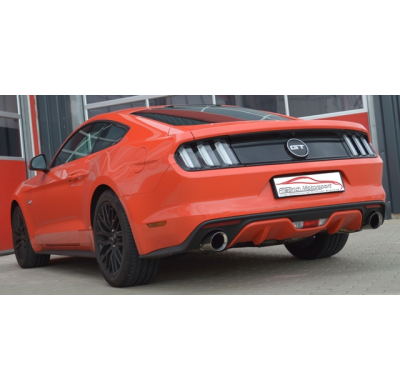 Escape Trasero De 76 Mm Con Salida De Escape Izquierdo Y Derecho Con Control De Solapa Friedrich Ford Mustang Vi Coupe  Desde Añ