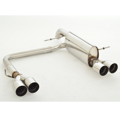 Escape Trasero Con Salida De Escape Izquierdo Y Derecho Friedrich Ford Fiesta Ja8 Facelift  Desde Año: 01/2013  1.5l Tdci 55kw /