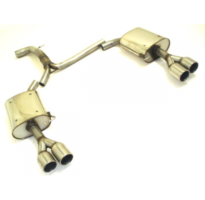 Escape Trasero Con Salida De Escape Izquierdo Y Derecho Friedrich Ford Mondeo (Ba7)  Año: 12/2010-08/2014 Turnier  2.2l Tdci 147