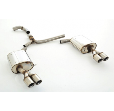 Escape Trasero Con Salida De Escape Izquierdo Y Derecho Friedrich Ford Mondeo (Ba7)  Año: 07/2010-08/2014 Turnier  2.0l Tdci 103