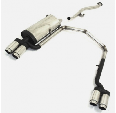 Escape Trasero Con Salida De Escape Izquierdo Y Derecho Friedrich Bmw 3er E30 Sedan  Año: 88-90  Cabrio  Año: 90-93 / Touring  A