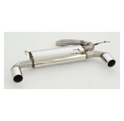 Escape Trasero Con Salida De Escape Izquierdo Y Derecho Friedrich Mini R52 Cabrio  Año: 2004-2008  1.6l 16v 66/85kw