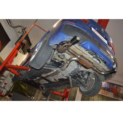 Escape Trasero De 76 Mm Con Salida De Escape Izquierdo Y Derecho Friedrich Bmw X1 F48  Desde Año: 10/2015  Xdrive25d 170kw