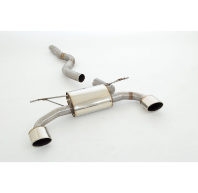 Escape Trasero De 76 Mm Con Salida De Escape Izquierdo Y Derecho Friedrich Bmw 4er F32 / F33 / F36  Año: 03/2016-03/2018 Coupe /