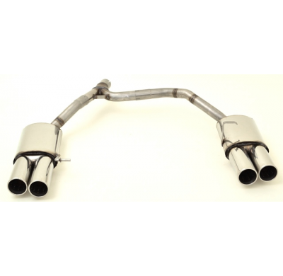 Escape Trasero Con Salida De Escape Izquierdo Y Derecho Friedrich Vw Jetta 1km  Desde Año: 2005 2wd  1.2l Tsi 77kw / 1.4l Tsi 90