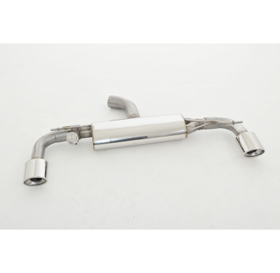 Escape Trasero De 76 Mm Con Salida De Escape Izquierdo Y Derecho Con Control De Aleta Friedrich Vw Scirocco Iii R  Desde Año: 05