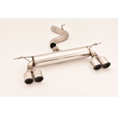 Escape Trasero De 76 Mm Con Salida De Escape Izquierdo Y Derecho Friedrich Vw T-Roc 4motion  Año: 11/2017-08/2018  2.0l Tsi 140k