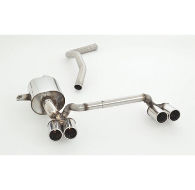 Escape Trasero Con Salida De Escape Izquierdo Y Derecho Friedrich Renault Megane Iii (Typ Z) Coupe  5-Puertas Incluido Gt  Desde