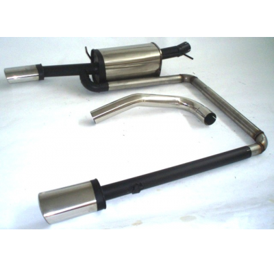 Escape Trasero Con Salida De Escape Izquierdo Y Derecho Friedrich Skoda Fabia 6y  Año: 99-2007 Combi  1.2l 47kw / 1.4l 50kw / 1.