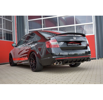 Escape Trasero Con Salida De Escape Izquierdo Y Derecho Friedrich Skoda Octavia Rs 5e  Desde Año: 2013 Sedan & Combi  Rs220 / Rs