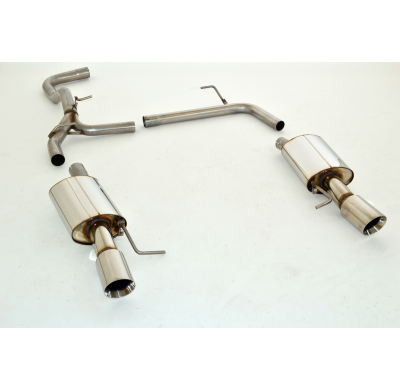 Escape Trasero Con Salida De Escape Izquierdo Y Derecho Friedrich Skoda Octavia 5e  Desde Año: 2012 (Incluido Facelift) Sedan &