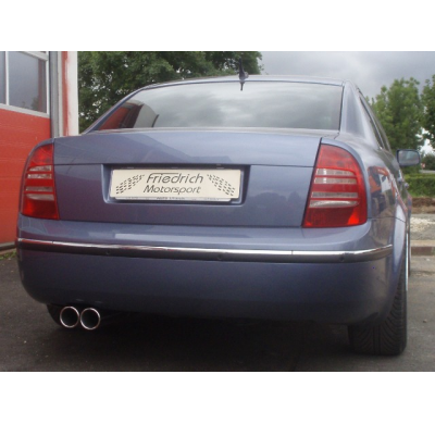 Escape Trasero Friedrich Skoda Superb 3u  Año: 2001-03/2008 Sedan (2wd)  1.8l Turbo 110kw / 1.9l Tdi 74/96kw / 2.0 85kw / 2.5l V