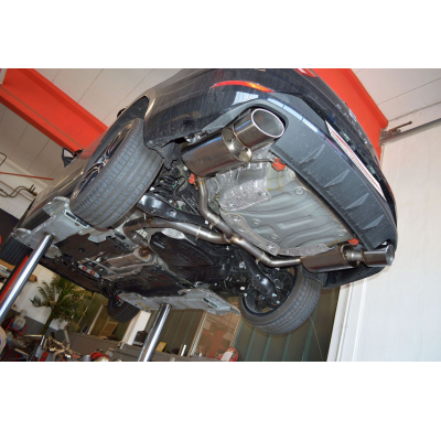 Escape Trasero De 76 Mm Con Salida De Escape Izquierdo Y Derecho Friedrich Seat Leon 5f St Cupra  Desde Año: 2014 2wd  2.0l Tsi